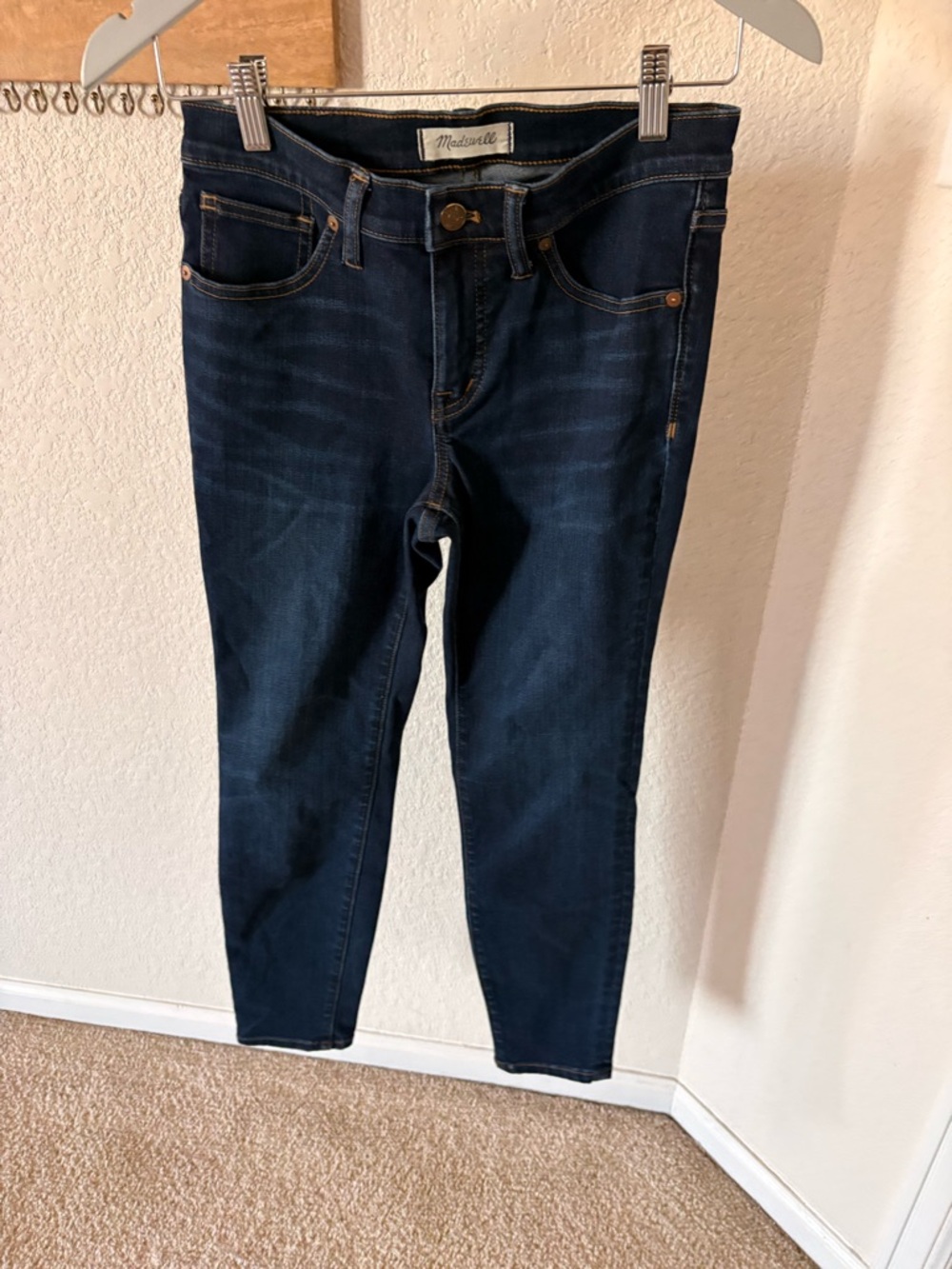 Madewell Indigo Blue High-Rise Jeans